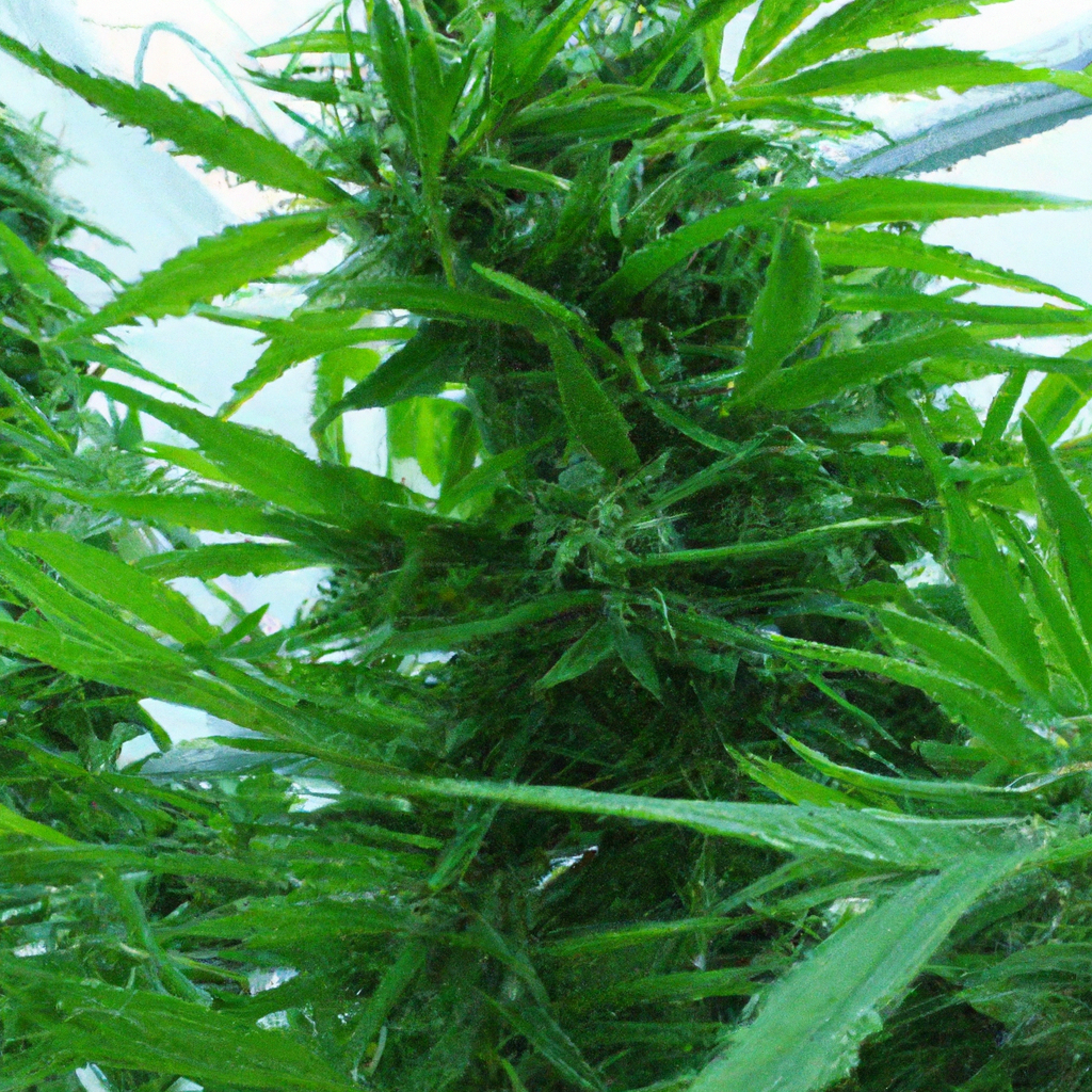 Dynamic Canopy Management for Cannabis Growth